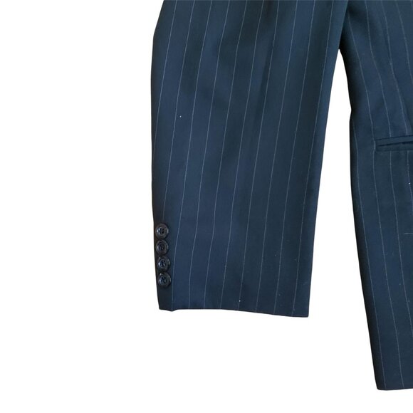 Tailored Pinstripe Pant Suit sz 44 - Picture 13 of 13